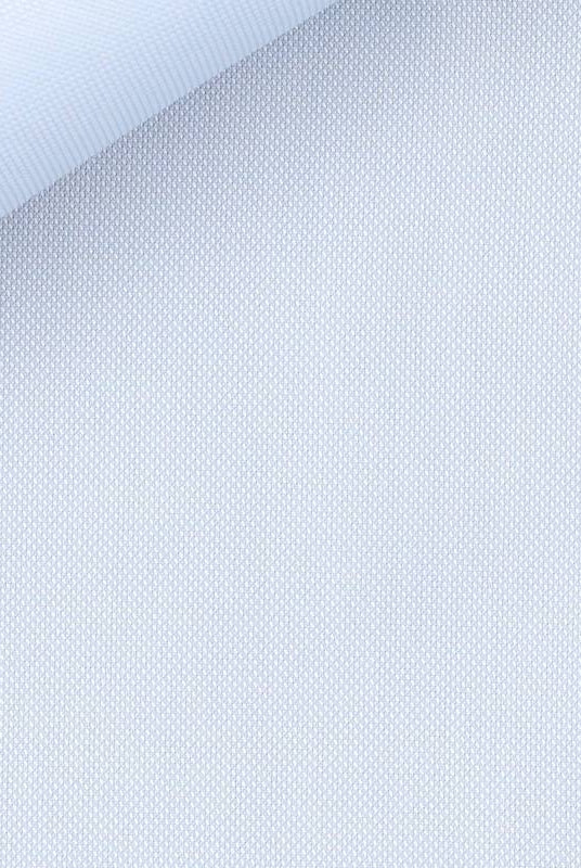 Light-Blue-cotton-oxford-shirt-fabric-Italian-Thomas Mason- wrinkle resilient