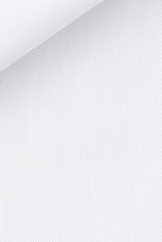 White-cotton-twill-fabric-Italian-Thomas Mason- wrinkle resilient