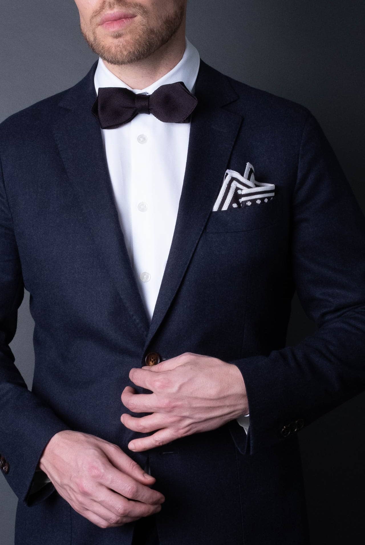black-bow-tie-silk-knitted-self-tying-onceaday-made-in-italy