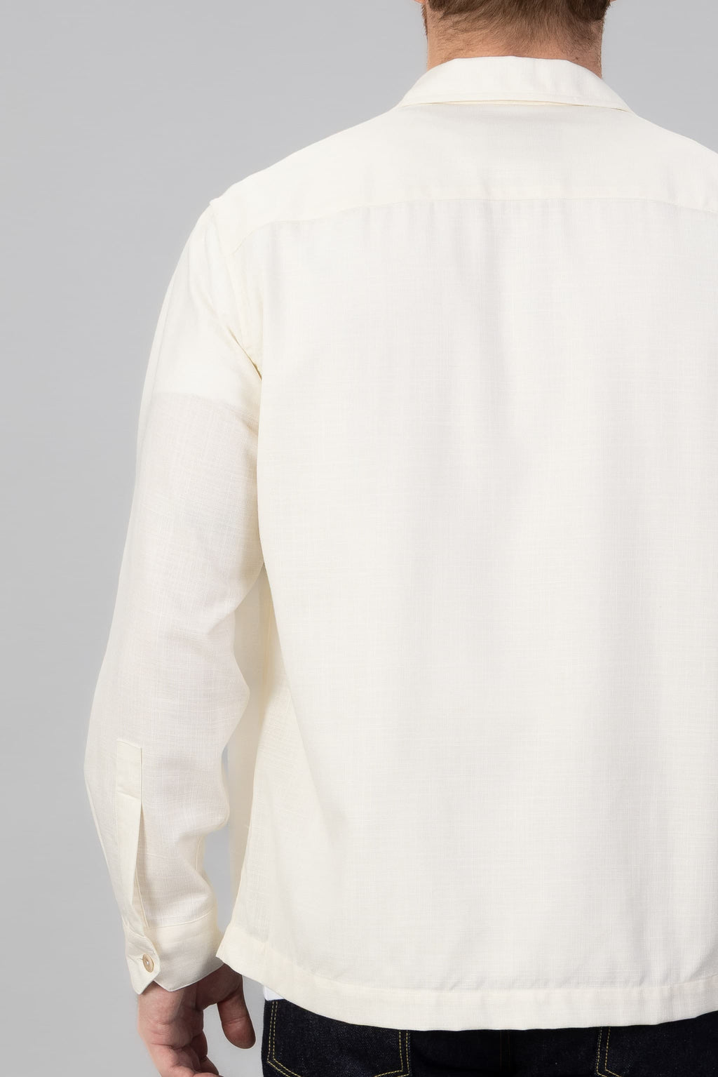Over Bamboo Overshirt - Off White
