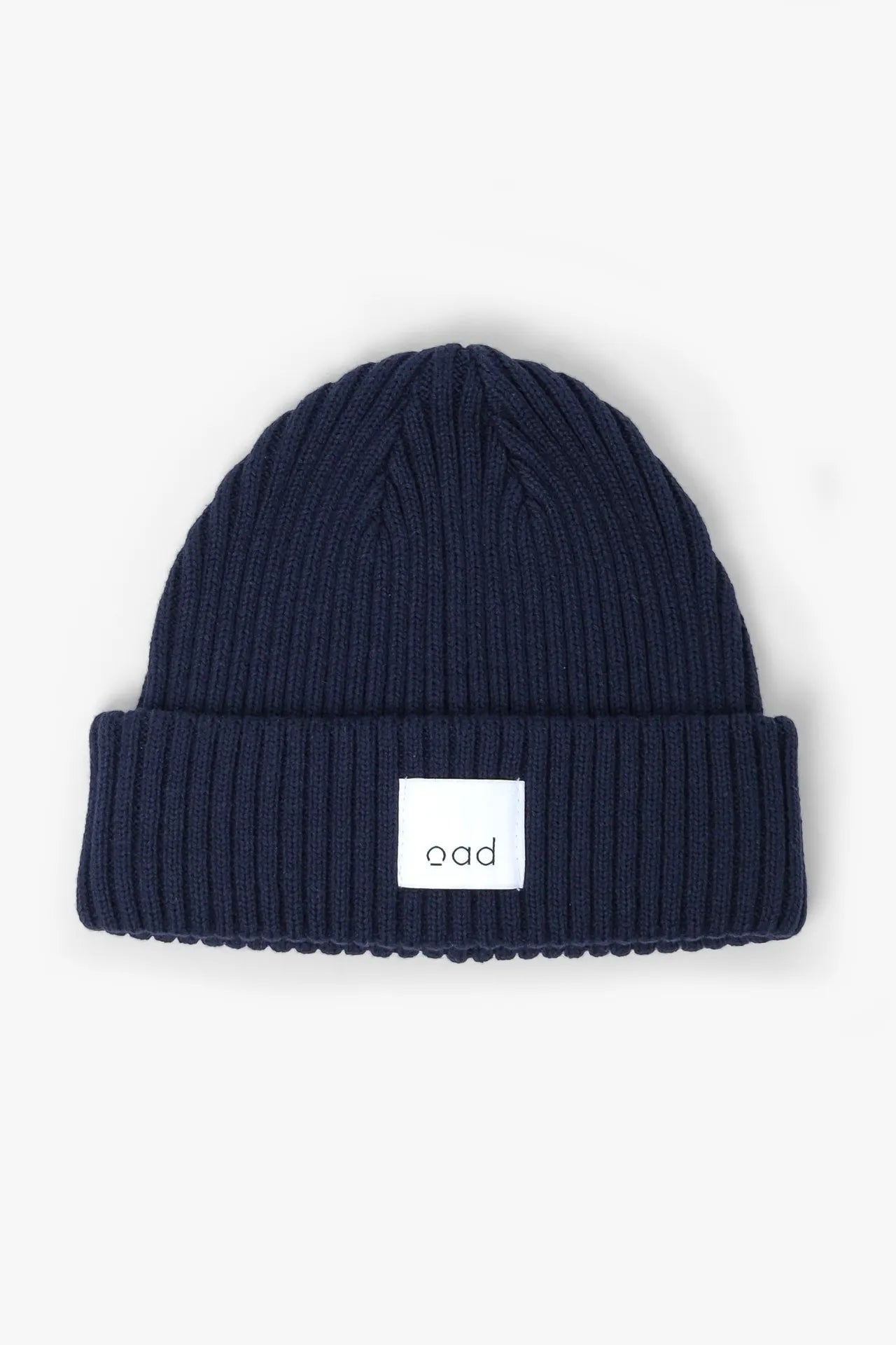 Cotton Beanie - Navy