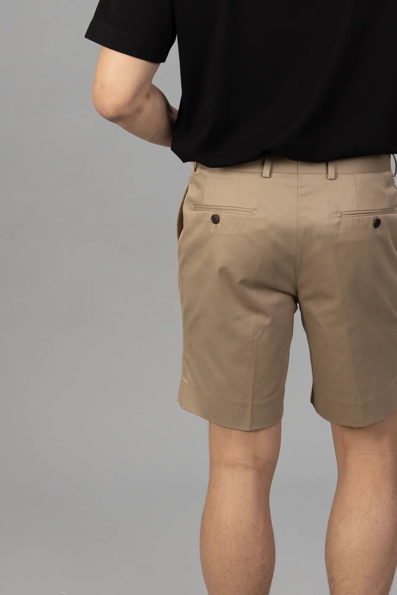 The Cotton Shorts - Beige