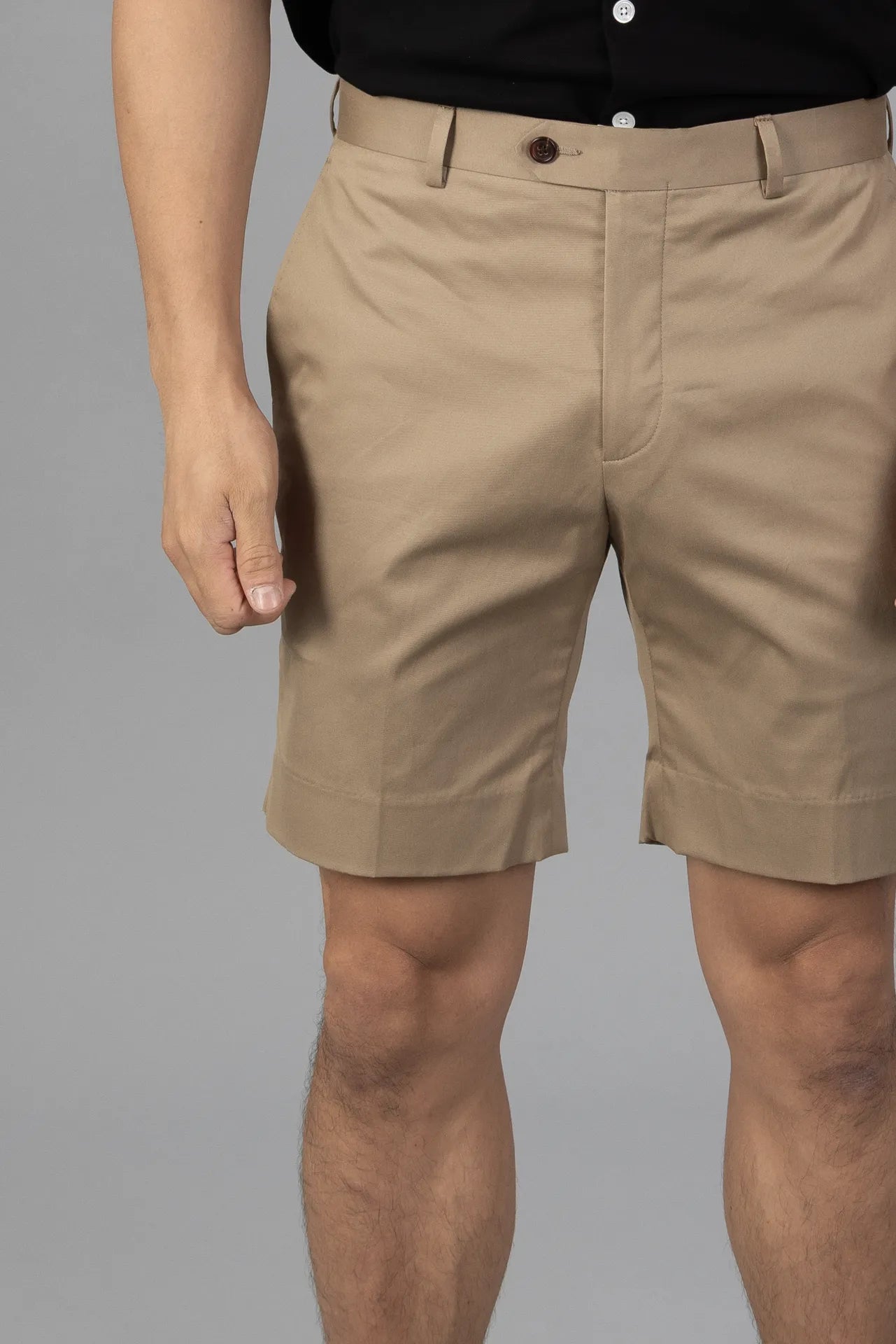 The Cotton Shorts - Beige