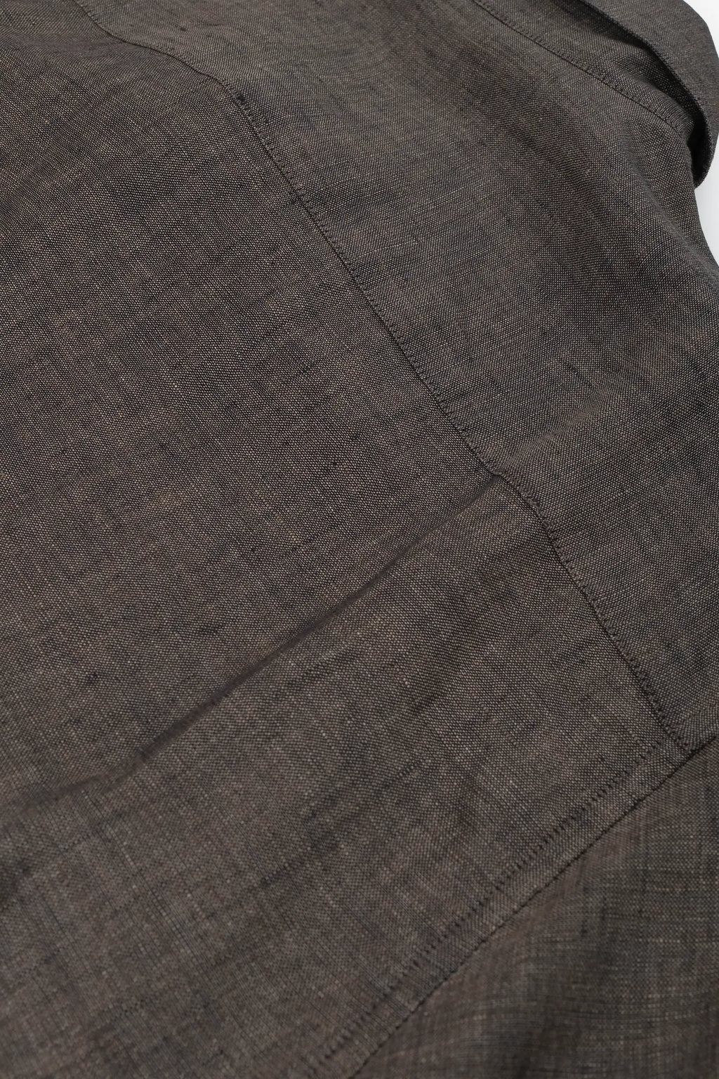 Classic shirt Albini Linen - Brown