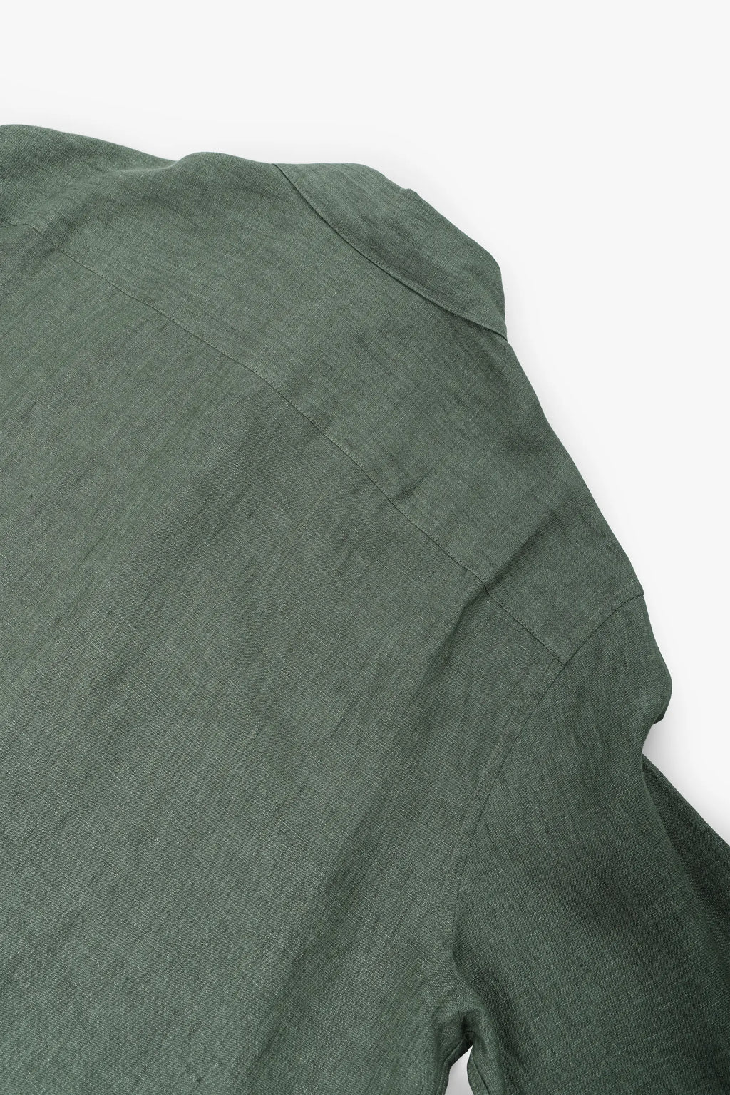Classic shirt Albini Linen - Green
