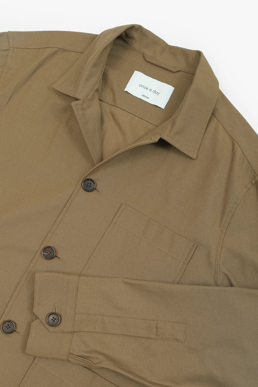 The Cotton Overshirt - Brown