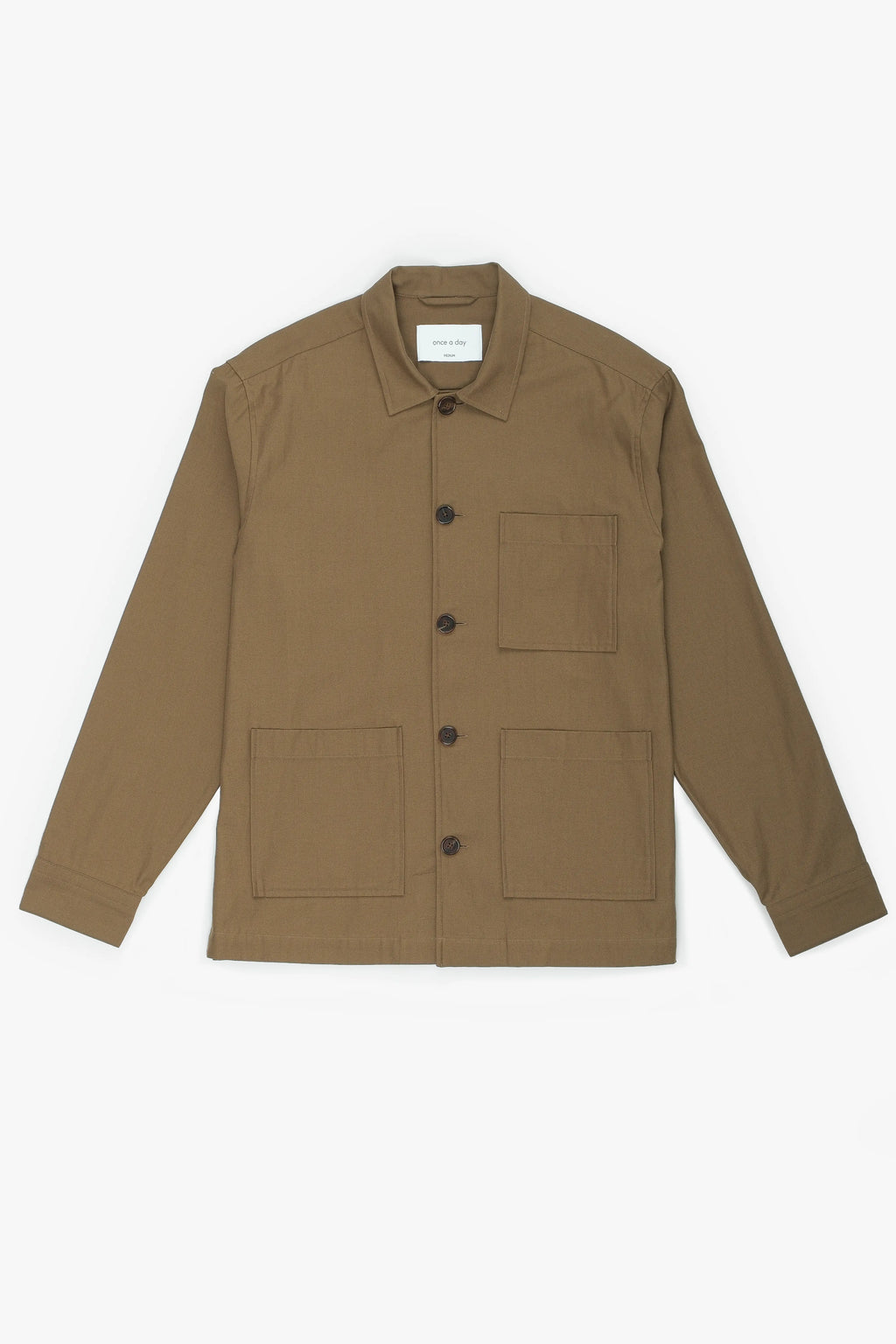 The Cotton Overshirt - Brown