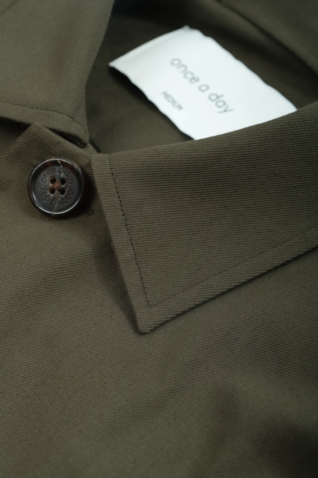 The Cotton Overshirt - Green