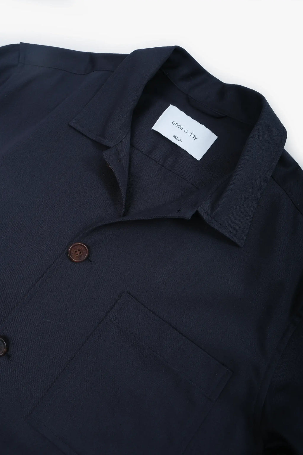 The Cotton Overshirt - Navy