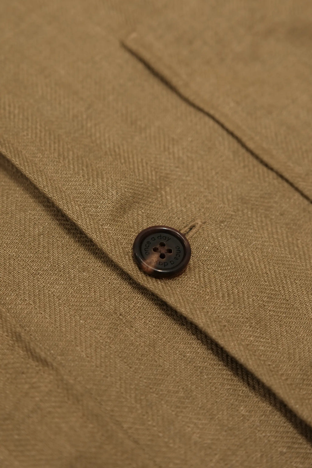 The Safari Overshirt - Copper Camel Linen