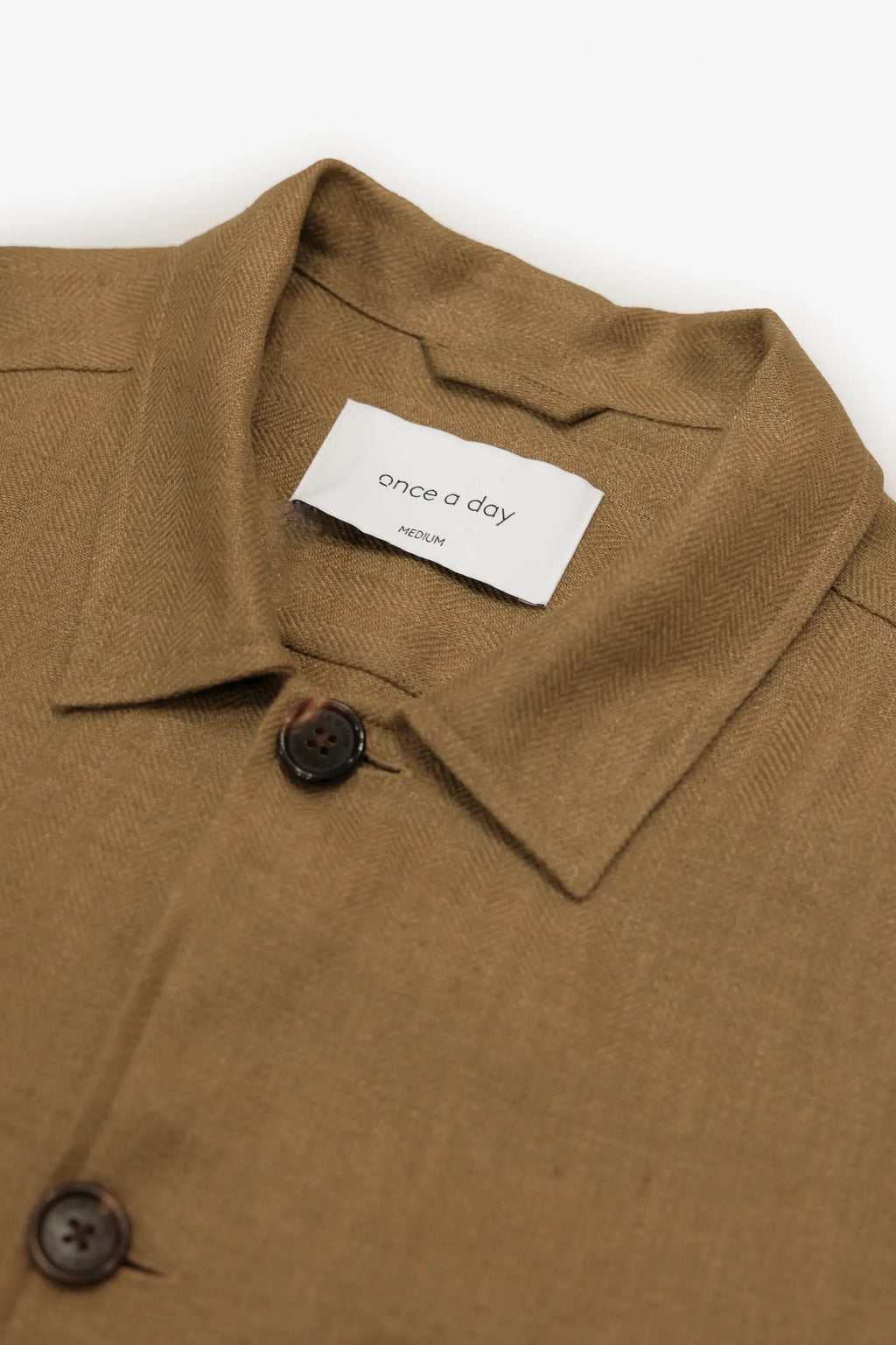 The Safari Overshirt - Copper Camel Linen