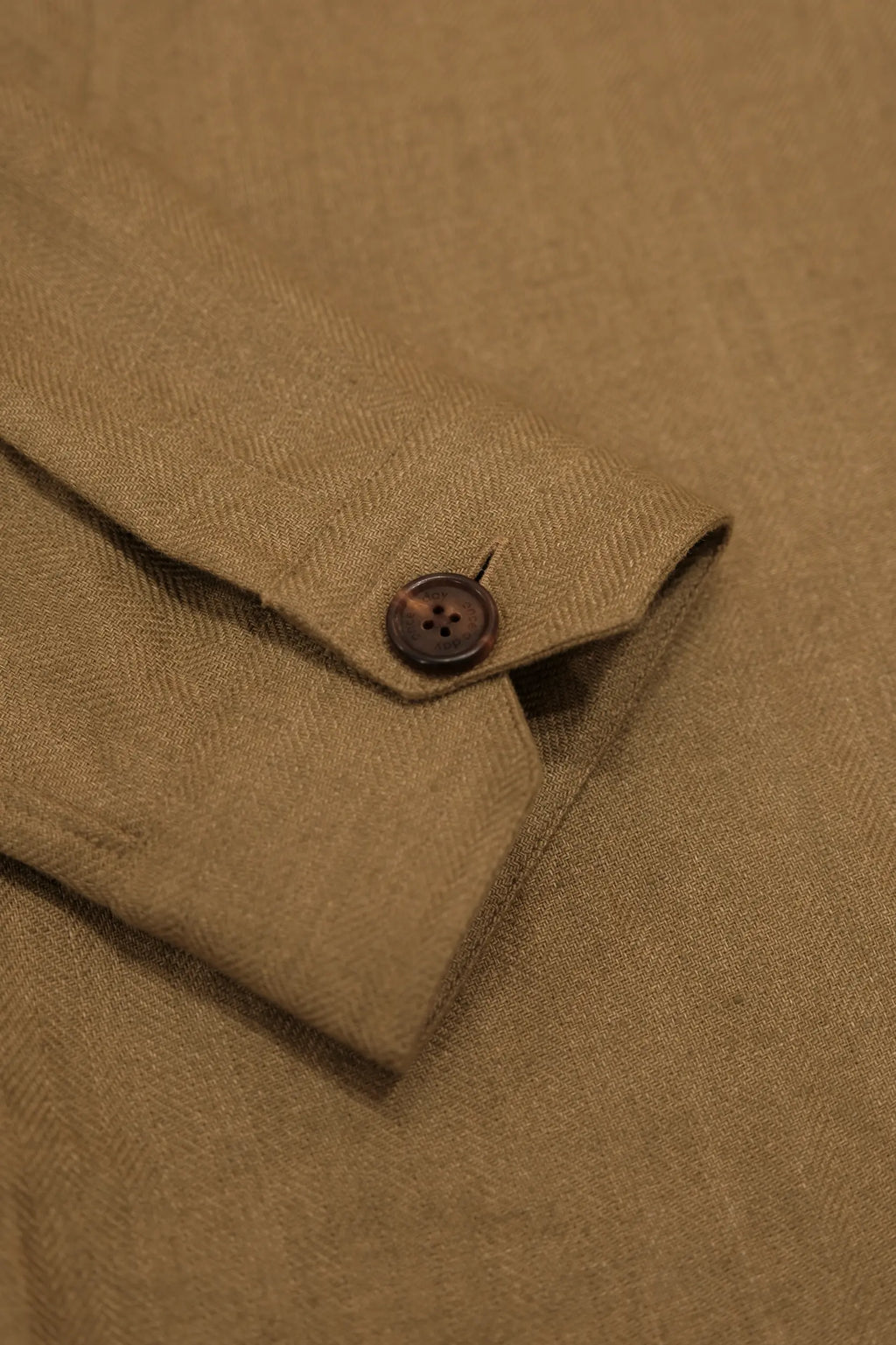 The Safari Overshirt - Copper Camel Linen
