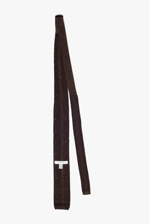 Polka Tie - Brown