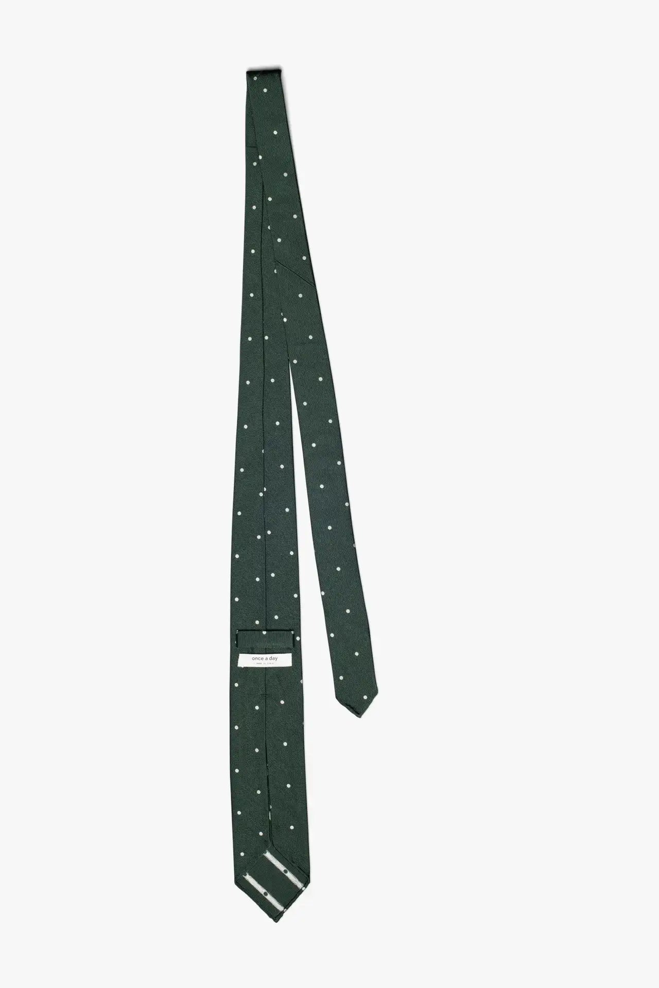 The Dotted 7 Fold - Forest Green