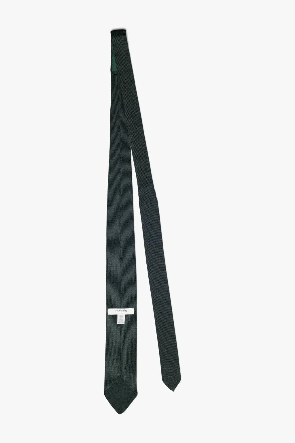 Formal Knit Tie - Green