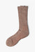 Brown Casual boot sock in merino wool. Swedish design by once a day and produced by glenn clyde. Can we washed in warm water without shrinking.