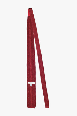 Polka Tie - Red