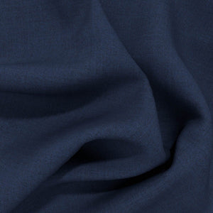 Custom made suit - plain-blue-melange-Italian fabric-onceaday