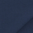Custom made suit - plain-blue-melange-Italian fabric-onceaday