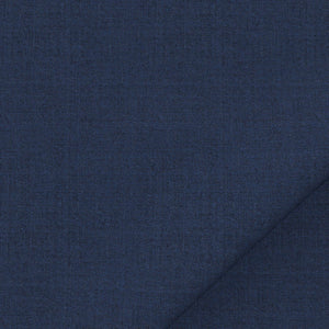 Custom made suit - plain-blue-melange-Italian fabric-onceaday