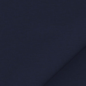 Custom made suit - plain-navy-blue-Italian fabric-onceaday