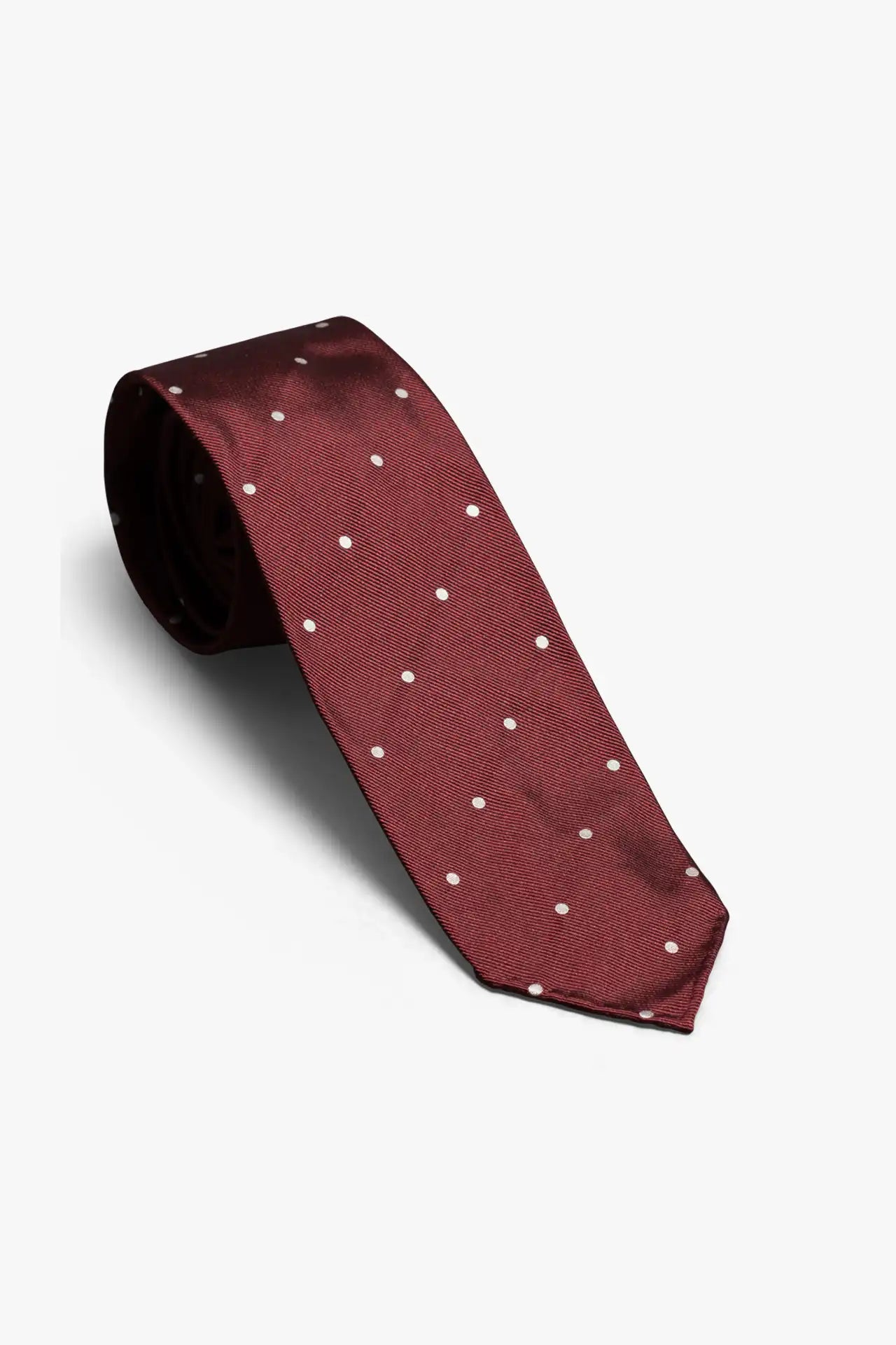 The Dotted 7-Fold - Maroon