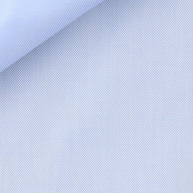 White-cotton-oxford-shirt-fabric-Italian-Thomas Mason- wrinkle resilient