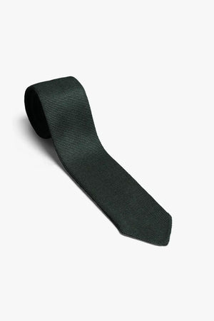 Formal Knit Tie - Green