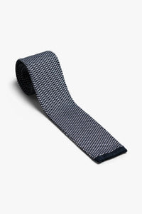 Cotton Noise Tie - Blue