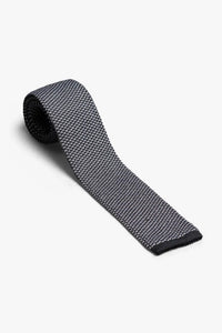Cotton Noise Tie - Gray