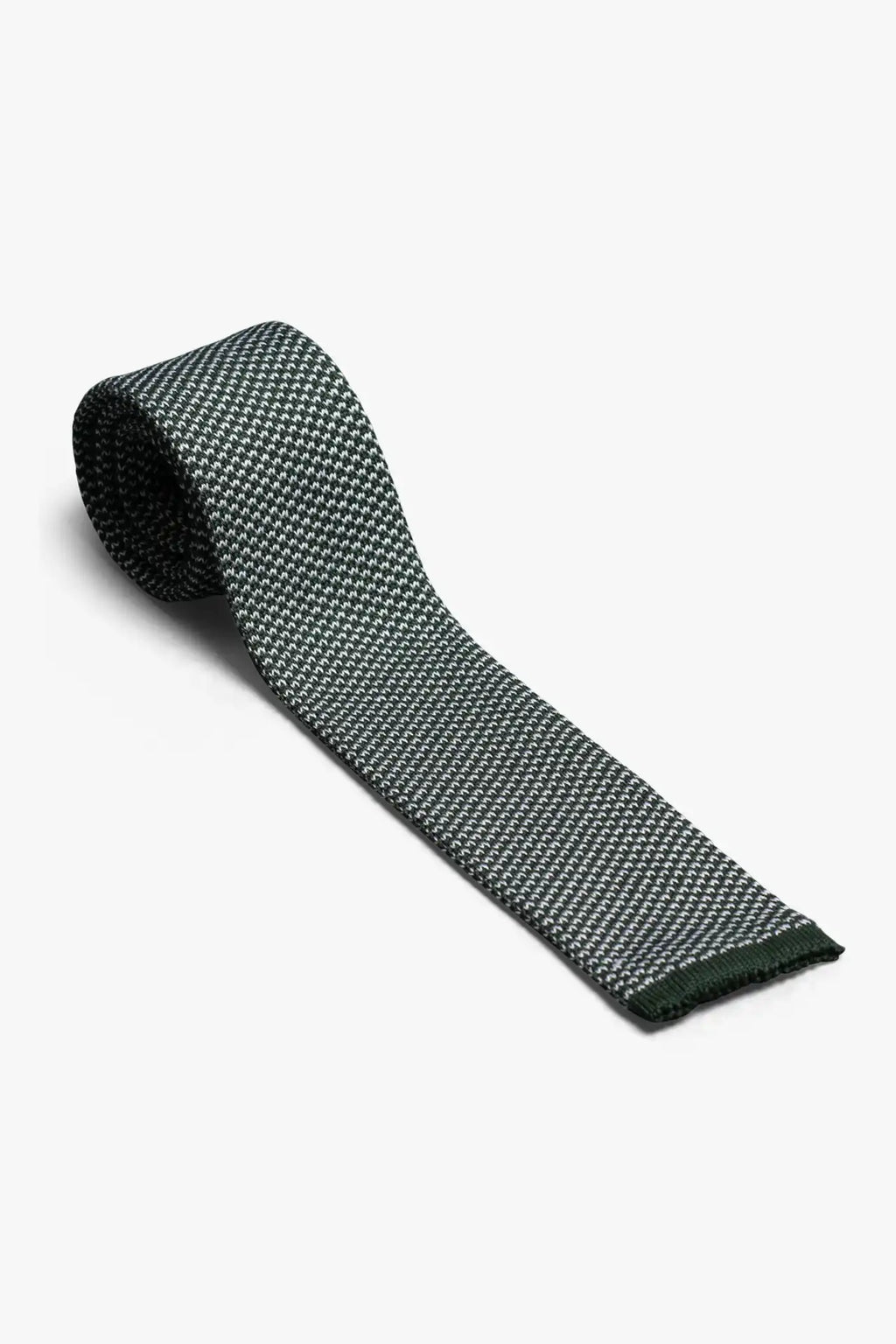 Cotton Noise Tie - Green