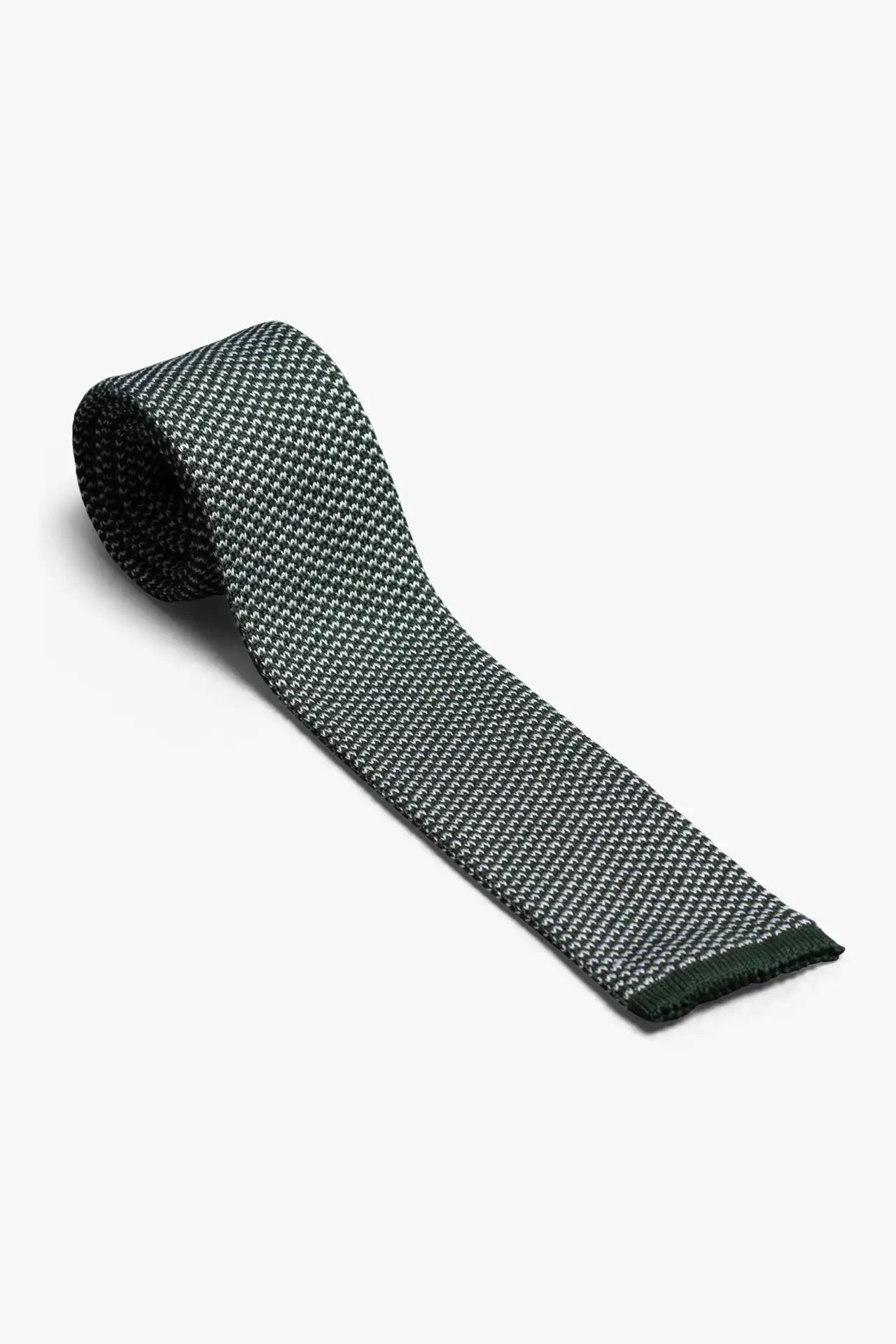 Cotton Noise Tie - Green
