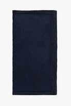 Navy blue pocket square in silk made in Italy