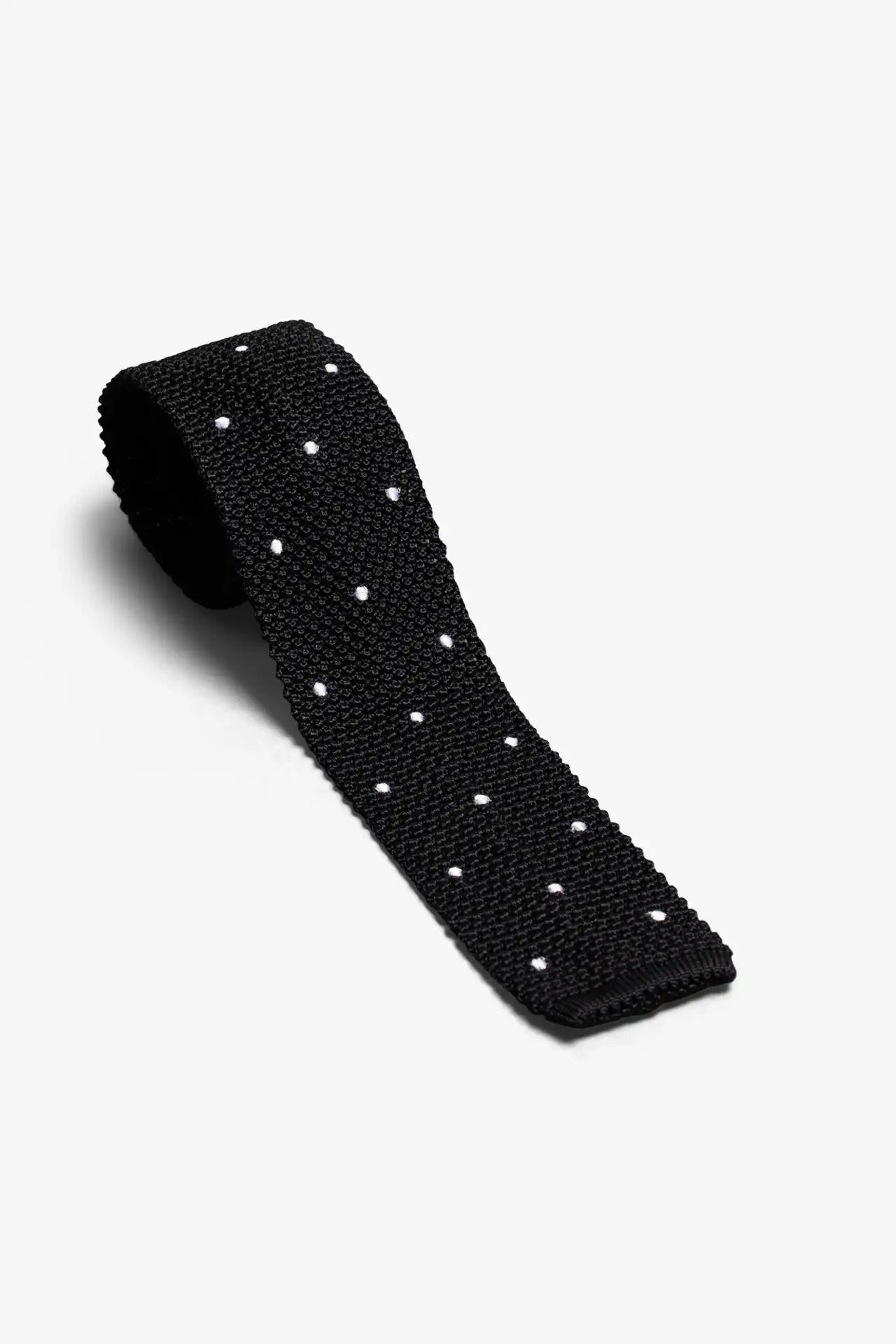 Polka Tie - Black