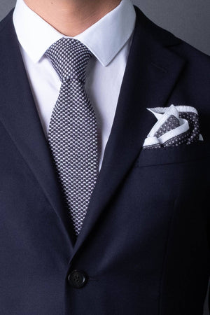 cotton-knitted-tie-with-square-tip-gray-and-white-made-in-italy-combo-matching-pocket-square